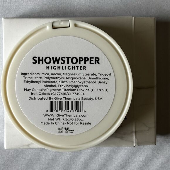Give Them Lala Beauty Pressed Highlighter - Showstopper - NIB - Picture 4 of 5